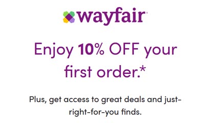 10% off Promo Code from Wayfair.com