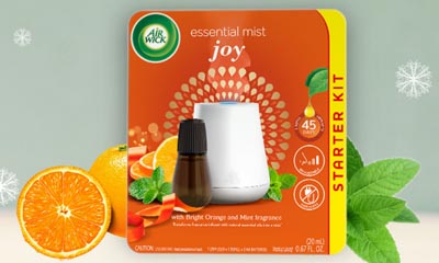 Free Air Wick Essential Mist Diffuser Starter Kit