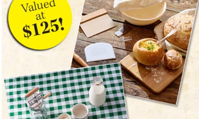 Free Sourdough Bread and Butter Making kit