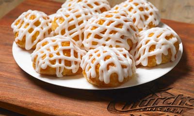 Free Church's Chicken Frosted Biscuits