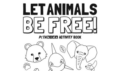 Free Circus Activity Book from Peta