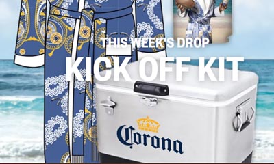 Free Corona-branded Cooler
