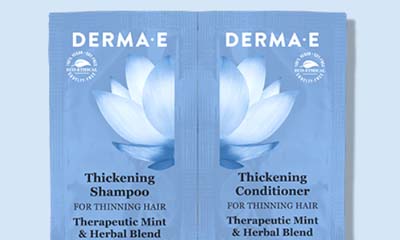 Free Derma.E Shampoo & Conditioner