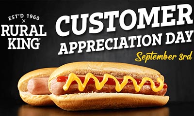 Free Hot Dogs at Rural King