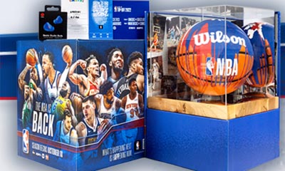 Free NBA Limited Edition Game Ball & Merchandise