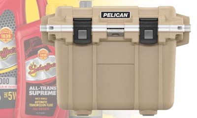 Free Schaeffer Branded Pelican Hard Cooler