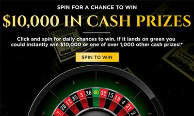 Spin to Win Digital Prepaid Reward Cards