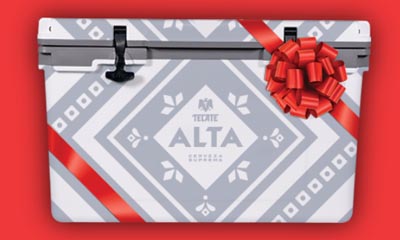 Free Tecate Branded Cooler