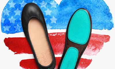 Free $100 Tieks Shoes Gift Card for U.S. Military Service Members & Veterans