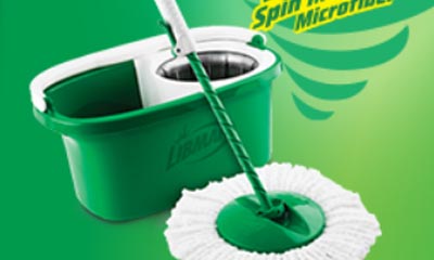 Free Libman Tornado Spin Mop system