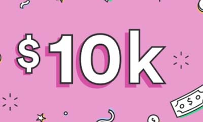 52 $10,000 Cash Prizes from Chime