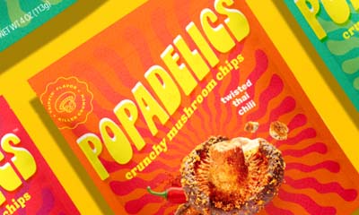 Free Popadelics Crunchy Mushroom Chips
