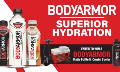 Free Bodyarmor Water Bottle