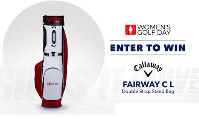 Free Callaway branded Women's Golf Day Bag