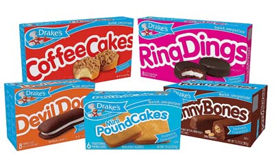 Free Drake's Funny Bones Packs