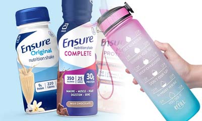 Free Ensure Water Bottle