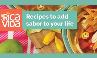 Free Latino Recipes from QuÃ© Rica Vida