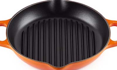 Free Le Creuset Signature Deep Round Grill