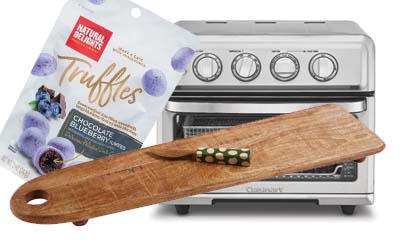 Free Mud Pie Brown Long Serving Board