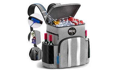 Free 'On The Rocks' Branded Cooler Backpacks