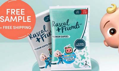 Free Rascal + Friends Premium Diaper Sample Packs