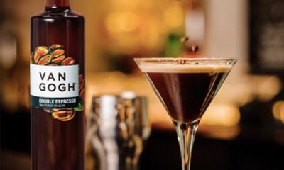 Free Van Gogh Espresso Vodka Drink