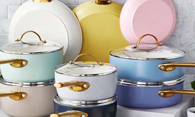 Free 10-piece set of GreenPan Cookware