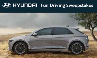 Win a 2024 Hyundai IONIQ 5 Electric SUV