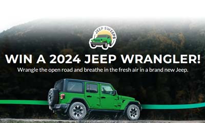 Win a 2024 Jeep Wrangler