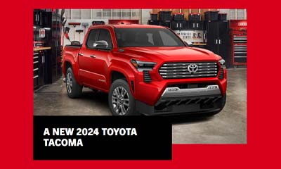 Win a 2024 Toyota Tacoma off-road Truck