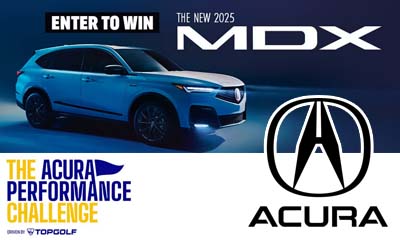 Win a 2025 Acura mid-sized SUV