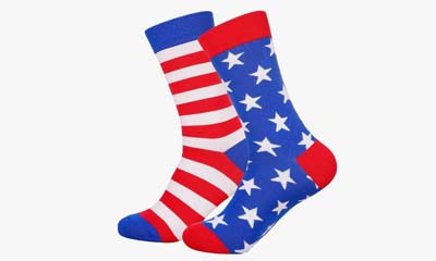 Free American Flag Socks from Amazon