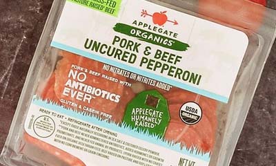 Free Apple Gate Organics Pepperoni