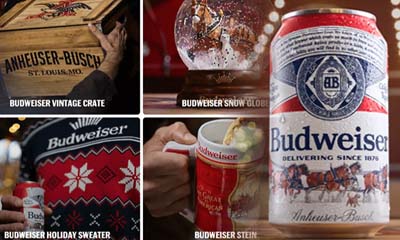 Free Budweiser Holiday Sweater and other merch