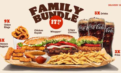 Free Burger King Family Bundles