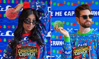 Free Cap'n Crunch Holiday Sweater and Cereal