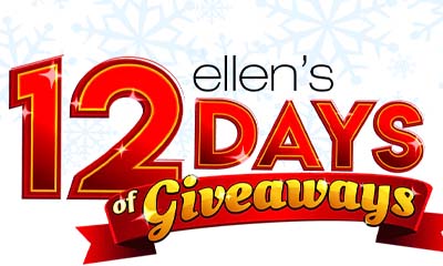 Daily Prizes in the Ellen's 12 Days of Giveaways
