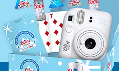 Free Coors Light branded Playing Cards