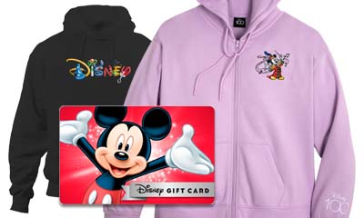Free Disney Hoodies and Gift Cards
