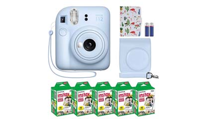 Free Fujifilm Instax Mini 12 Instant Camera with Case