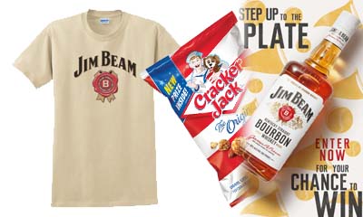 Free Jim Beam T-Shirt and Cracker Jacks Box