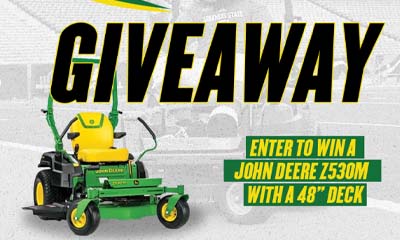 Win a John Deere Z530M Mower