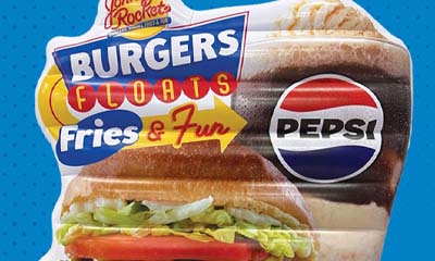 Free Johnny Rockets x PEPSI Inflatable