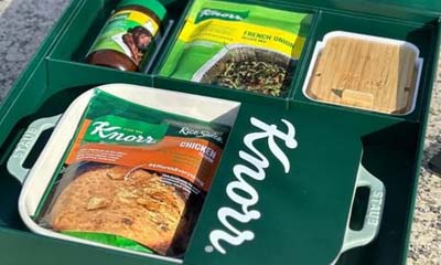 Free Knorr Gift Basket and Ceramic Baking Dish