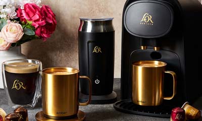 Win a L'OR Barista System Bundle + 10oz Ember Mugs