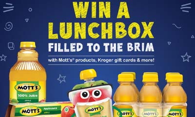 Free Mott's Branded Lunchbox