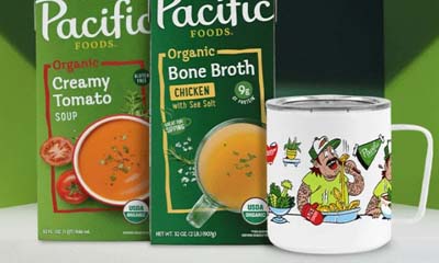 Free Pacific Foods Cup and Carton of Bone Broth
