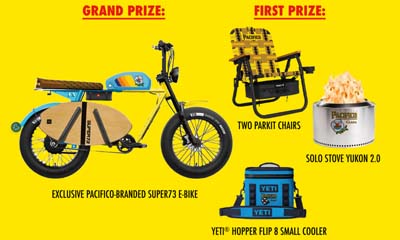Free Pacifico-branded eBike and other merch