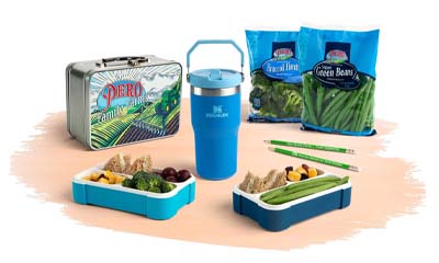 Free Pero Family Farms Lunchbox and Stanley Tumbler