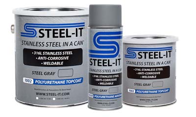 Free Steel-It Coating Paint for Metal Sample